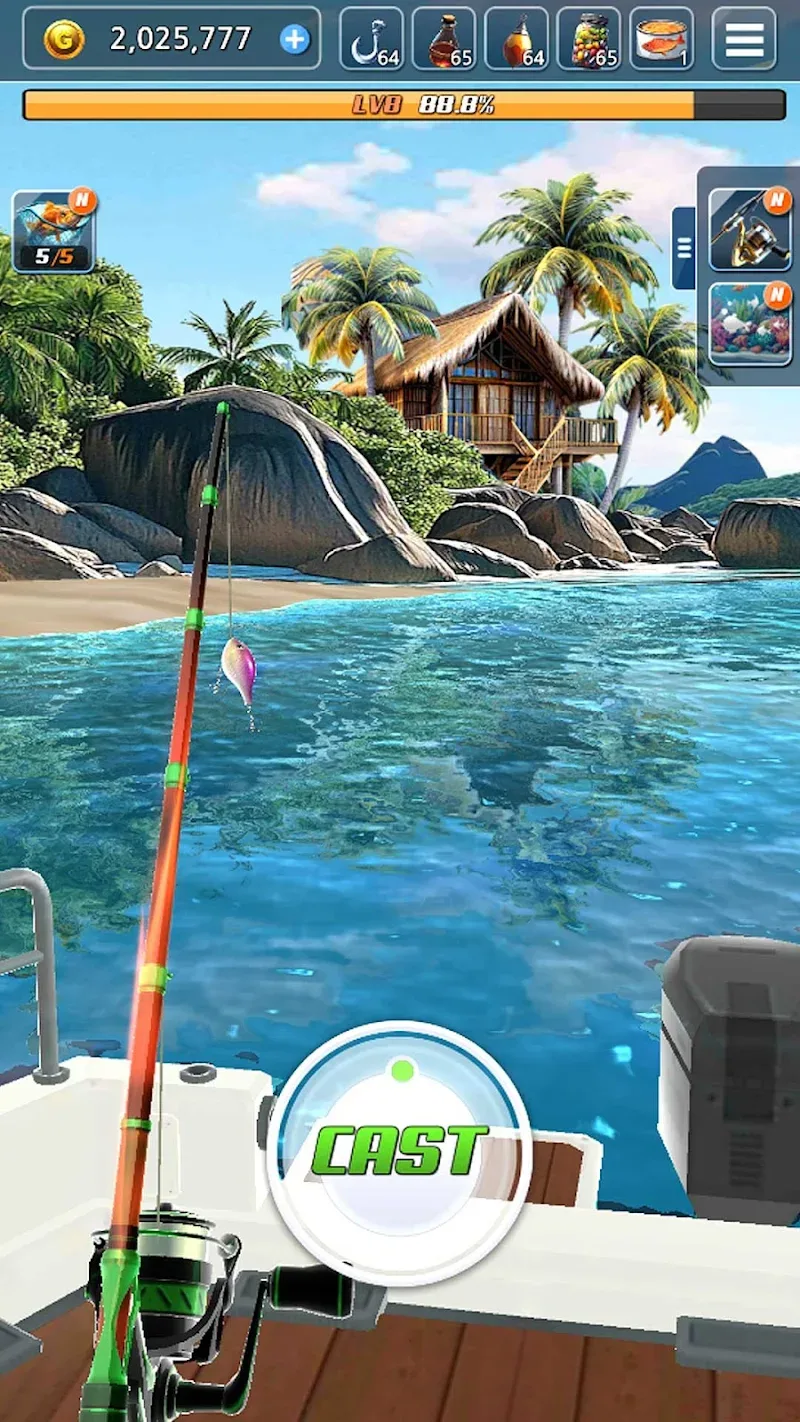 Captura de pantalla 5 de Ocean Fishing King