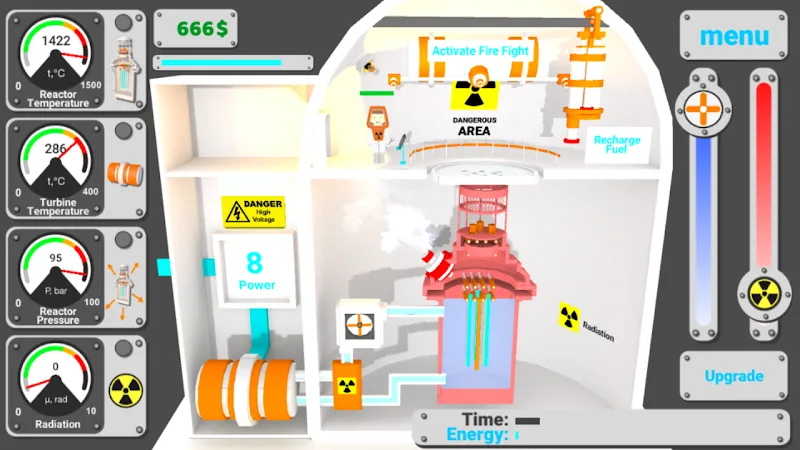 Nuclear Power Reactor inc in-game screenshot 2