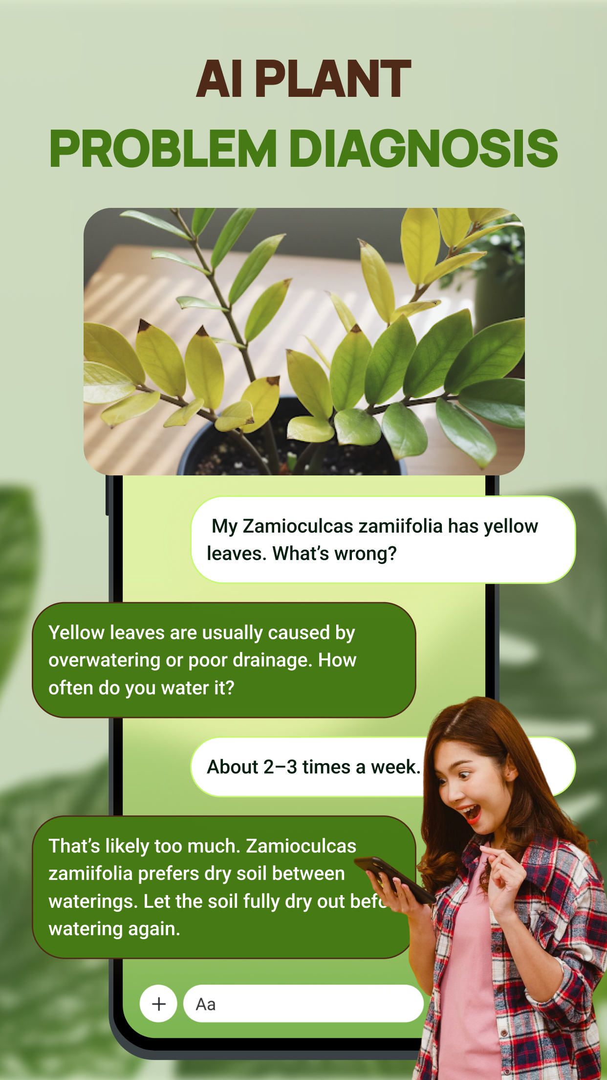 Plant Health Identifier app preview 1