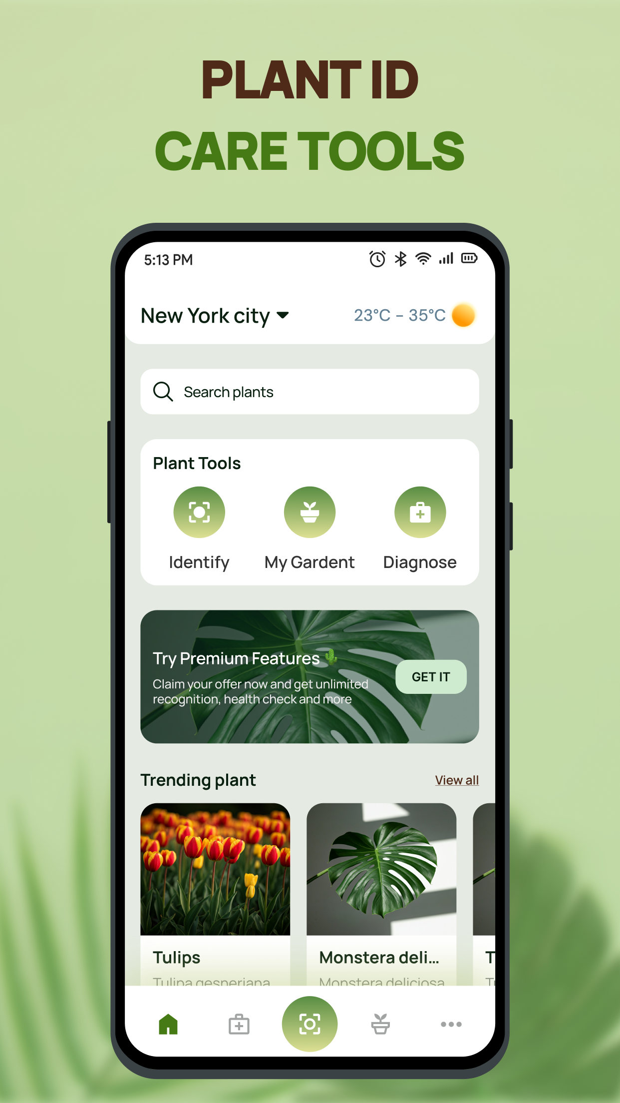 Plant Health Identifier app preview 2