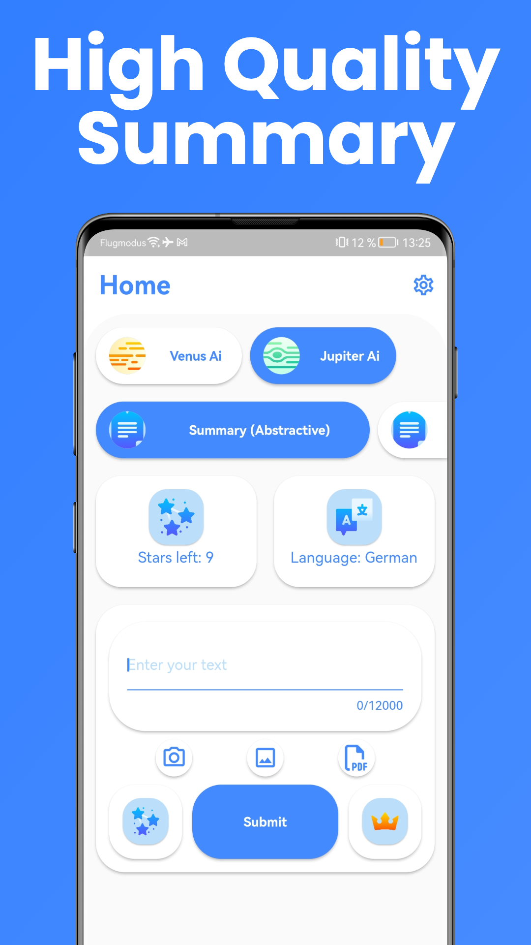 Text Summary AI Summarize Text screenshot 2