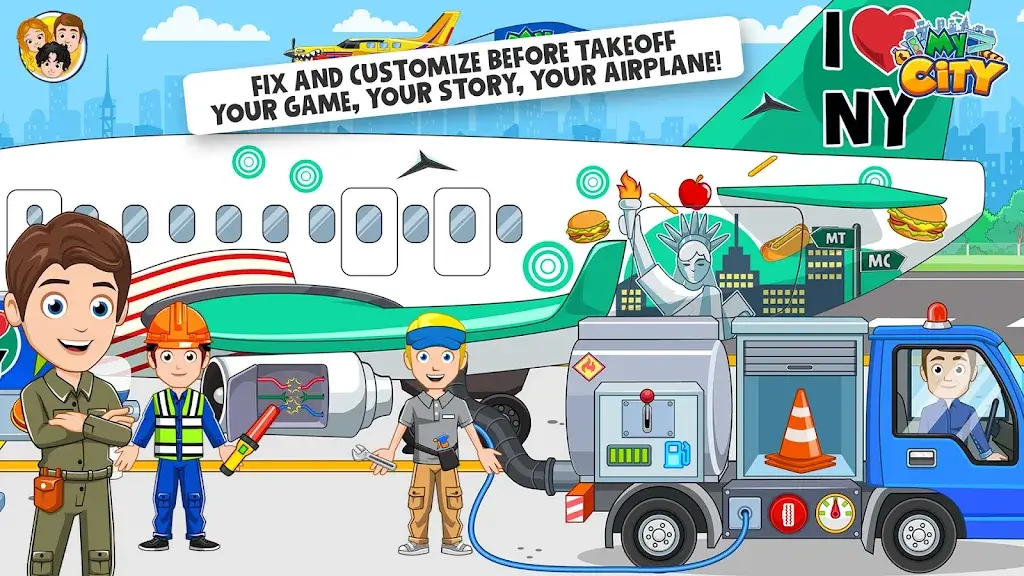 Screenshot 4 My City: Airport