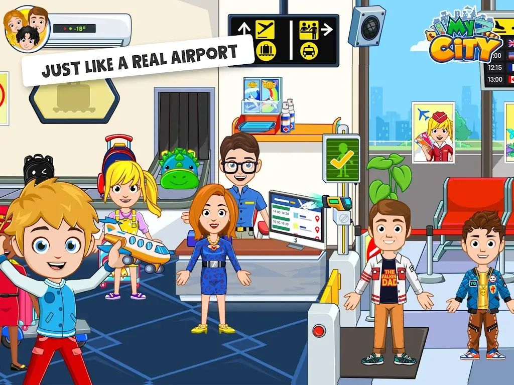 Screenshot 7 My City: Airport