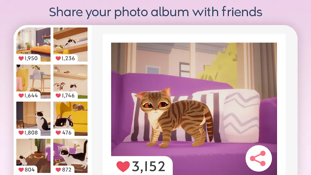 Captura de pantalla de My Cat Club 3