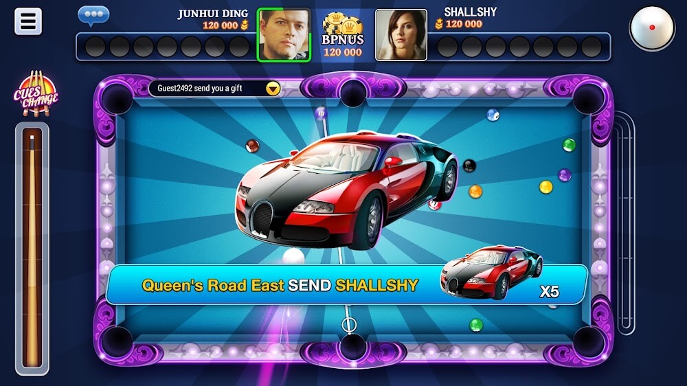 Captura de pantalla del juego 8 Ball Blitz 6