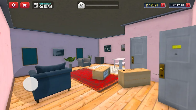 My Hotel Simulator 3D tangkapan layar gameplay 4
