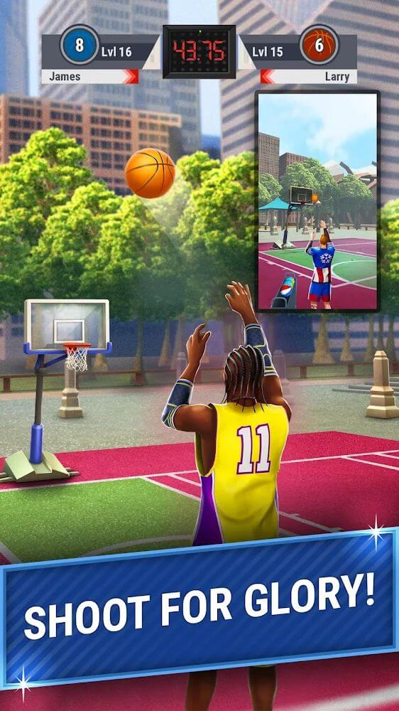 3pt Contest: Basketball Games captura de pantalla 3