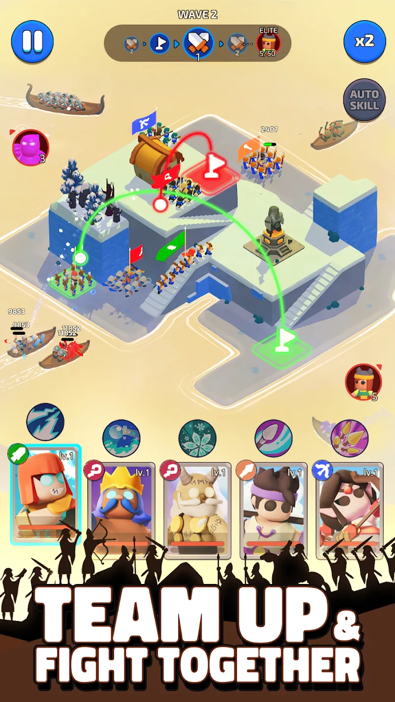 North War: Island Defense 3D - Screenshot 5