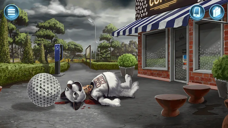 Screenshot gameplay Nobodies: Silent Blood 4