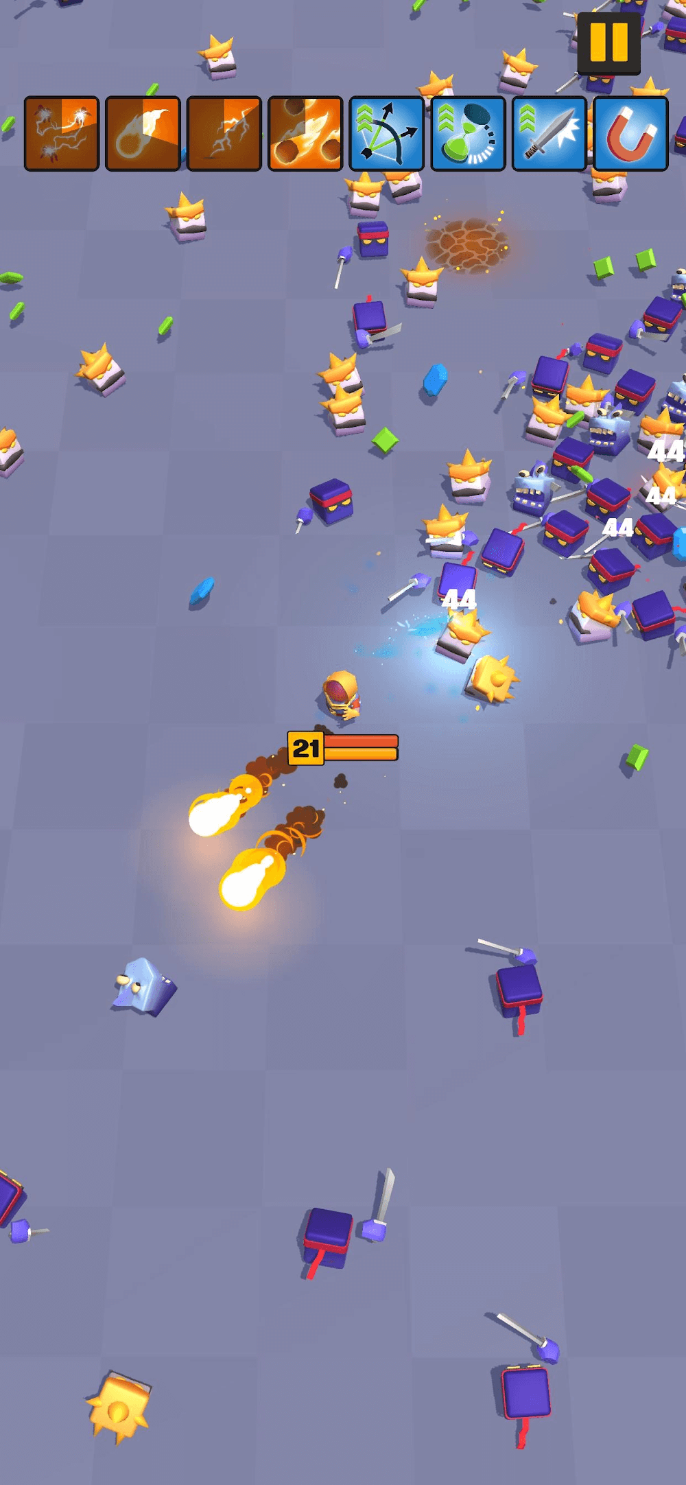 Captura de pantalla del juego Nob Hero 2
