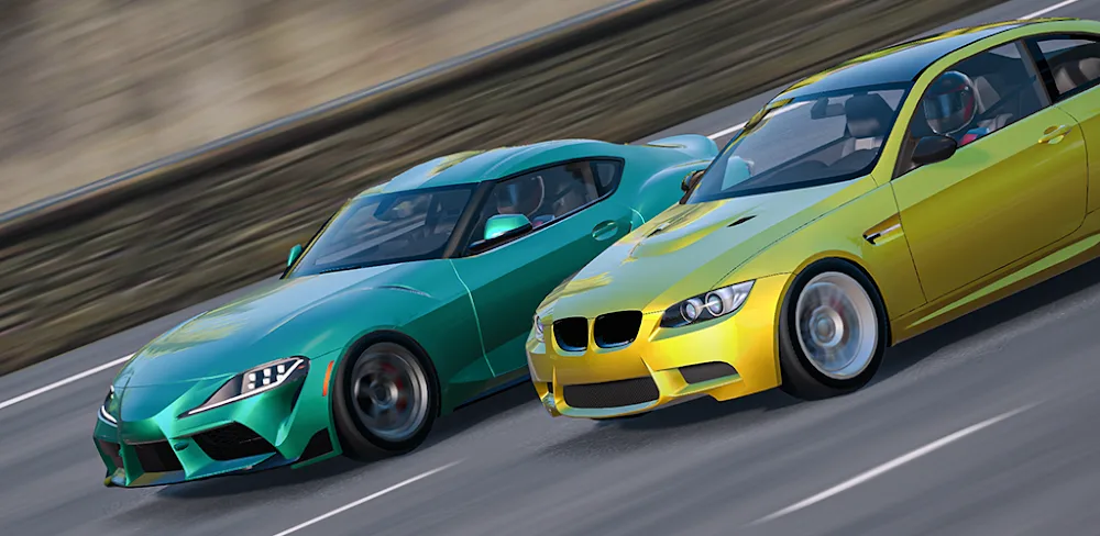 Screenshot gameplay No Hesi Car Traffic Racing 1