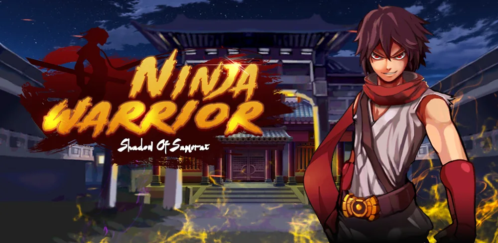 Screenshot gameplay Ninja Warrior Shadow Samurai 1