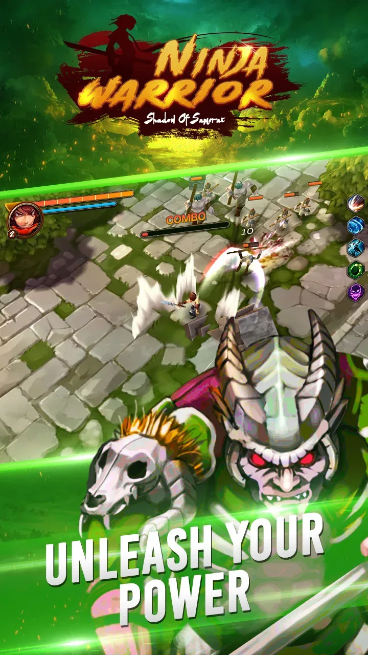 Screenshot gameplay Ninja Warrior Shadow Samurai 5