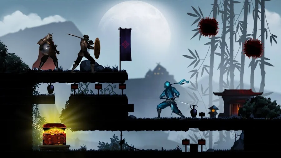 Captura de pantalla 1 de Ninja Trail
