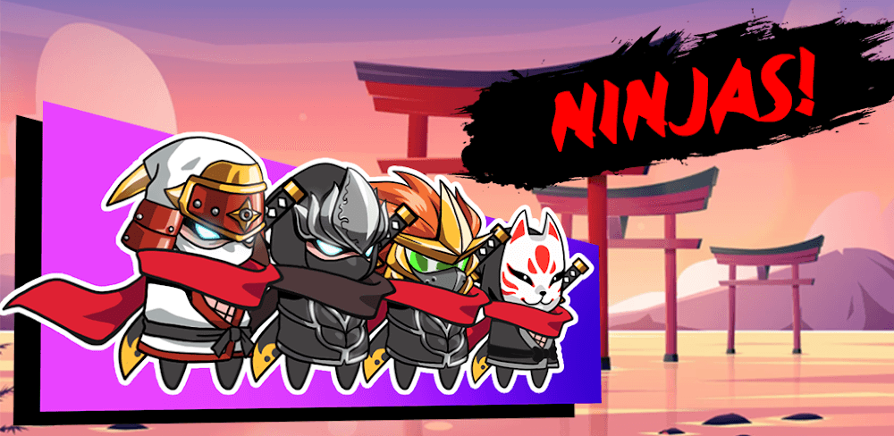 Captura de pantalla de jugabilidad de NINJA SURVIVOR.io 1