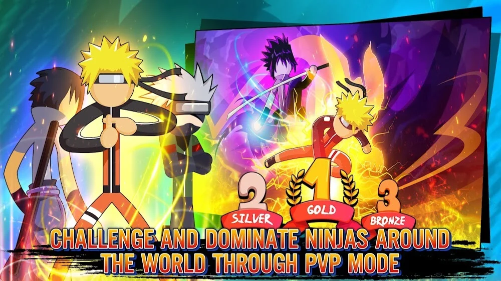 Ninja Stickman Fight: Ultimate - Captura de pantalla de jugabilidad 6