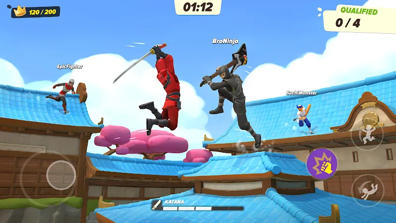 Captura de pantalla 4 de Ninja Party en el juego