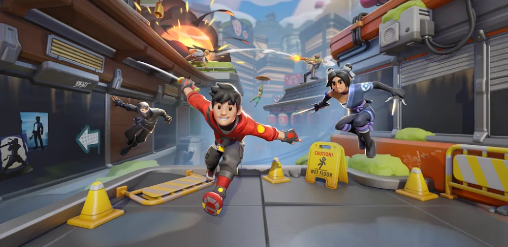 Captura de pantalla 1 de Ninja Party en el juego
