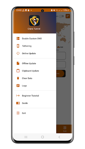 Crane Tunnel VPN app screenshot 4
