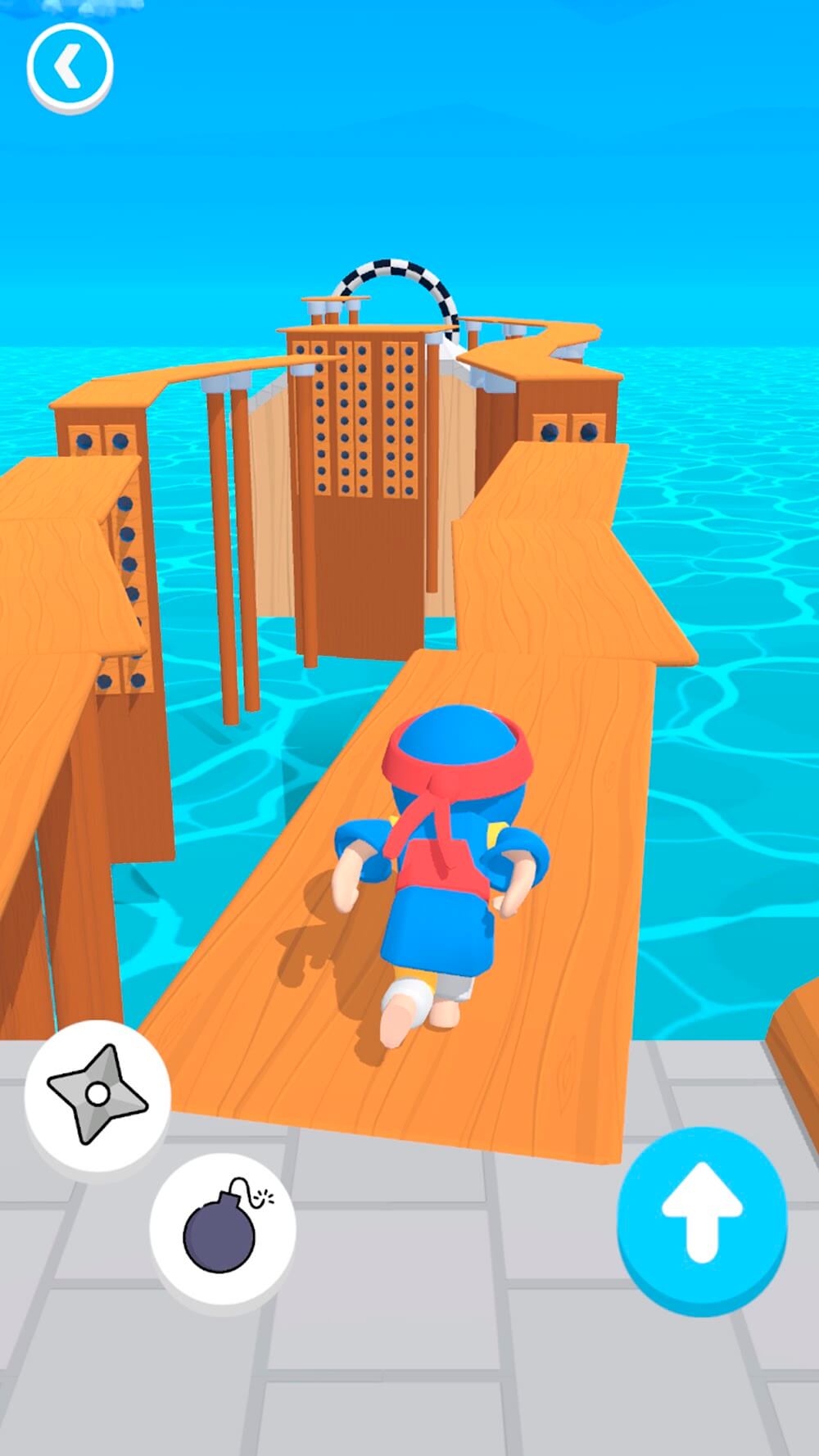 Captura de pantalla del juego Ninja Escape 2