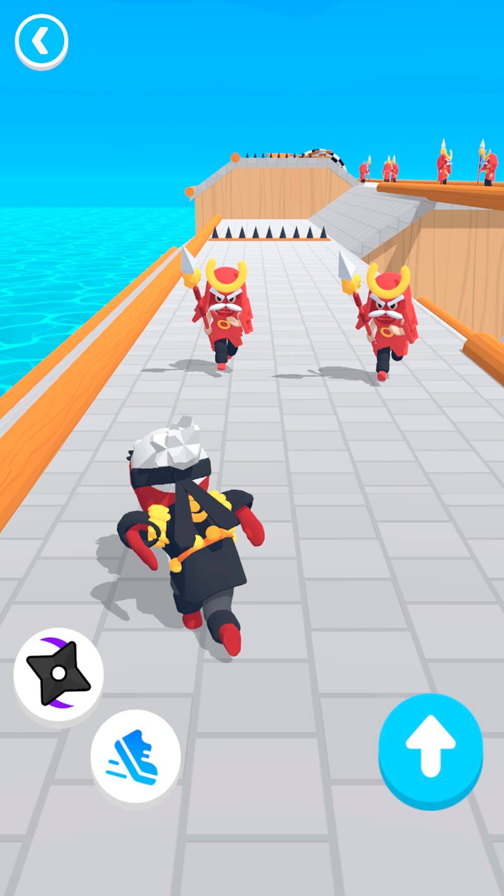 Captura de pantalla del juego Ninja Escape 3