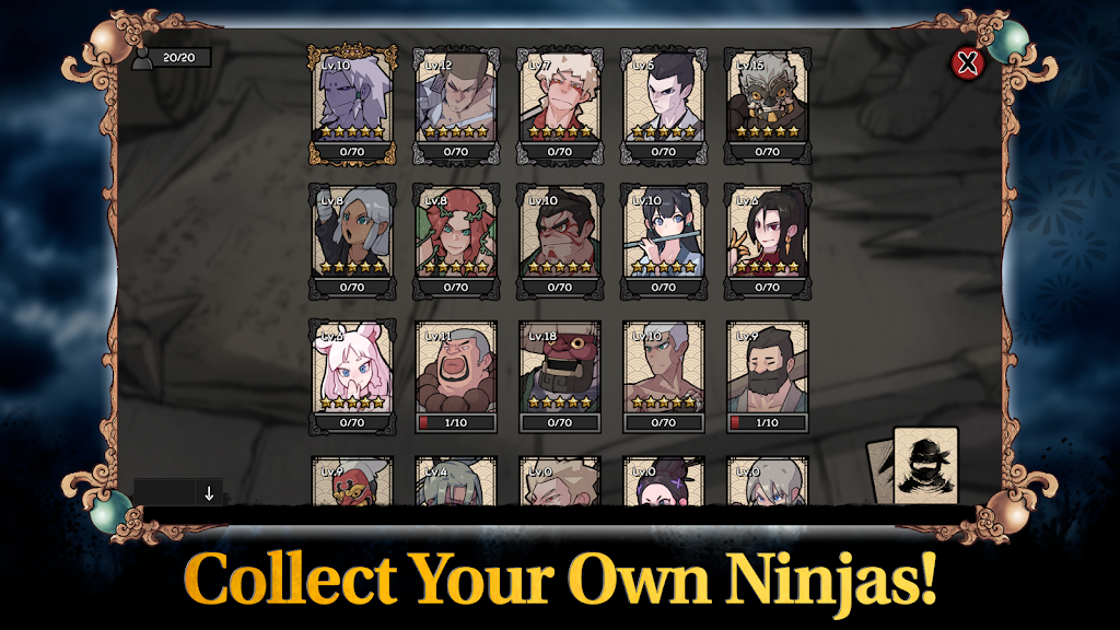 Ninja Battle: Random Defense captura de pantalla 5