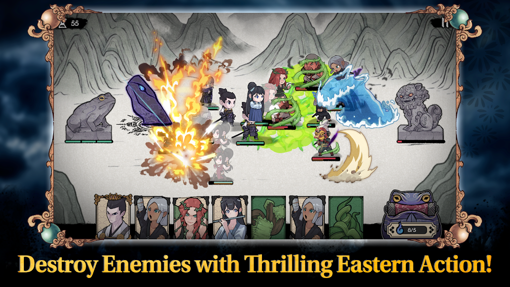 Ninja Battle: Random Defense captura de pantalla 3
