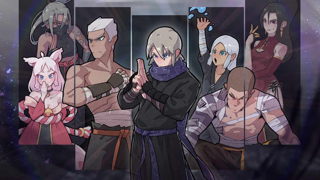 Ninja Battle: Random Defense captura de pantalla 2