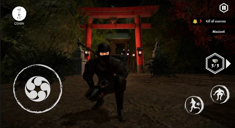 Captura de tela do jogo Ninja Assassin 2
