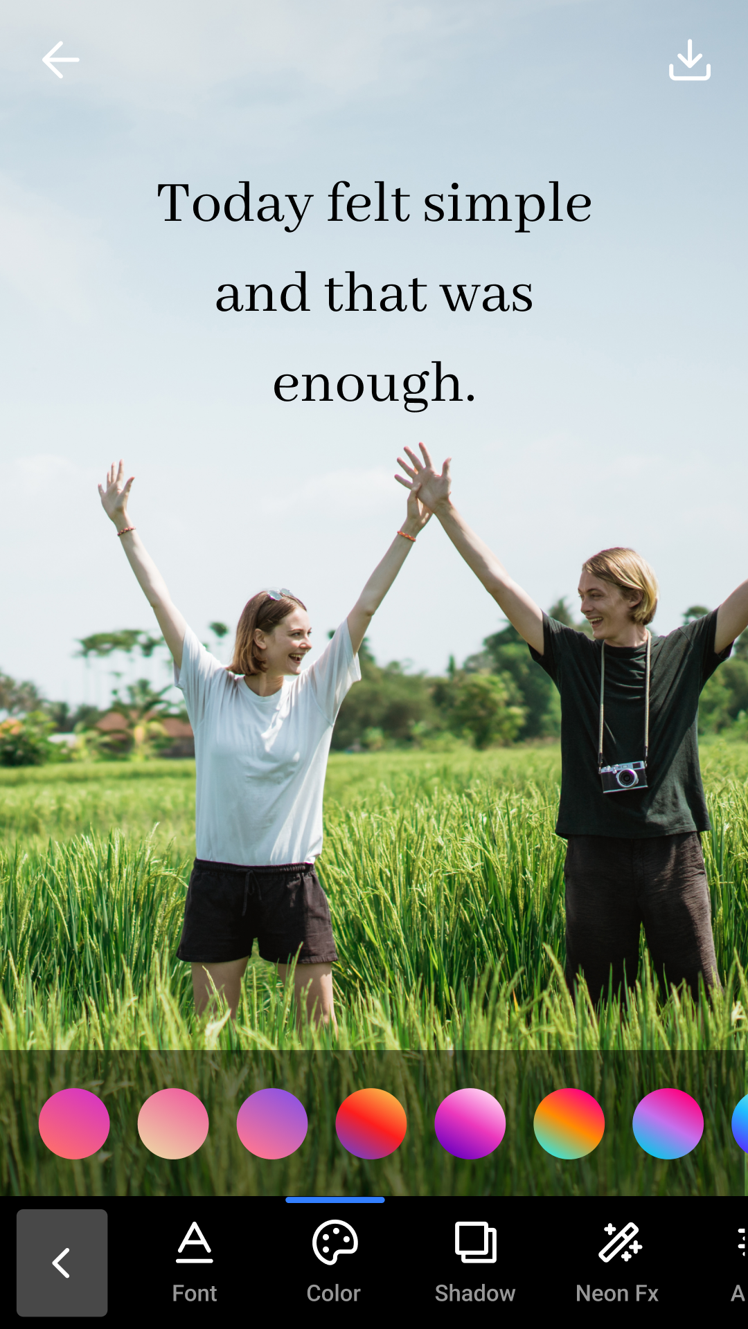 Add Text on Photo - Text Art tangkapan layar 3