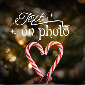 Add Text on Photo - Text Art