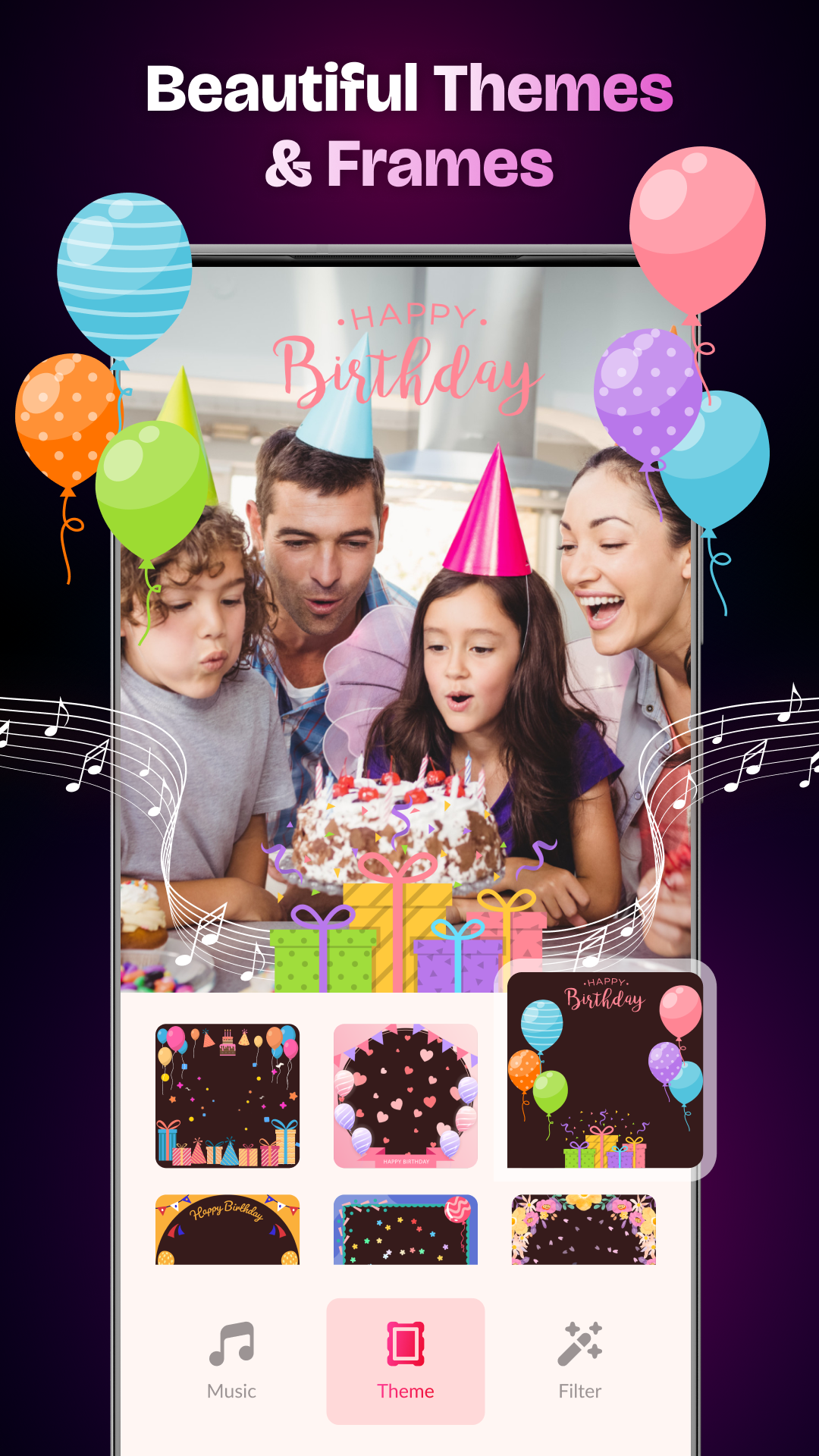 Happy Birthday Video Maker screenshot 4