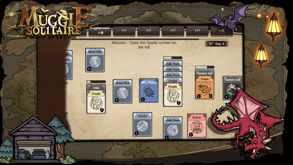 Captura de pantalla del juego Muggle Solitaire 6