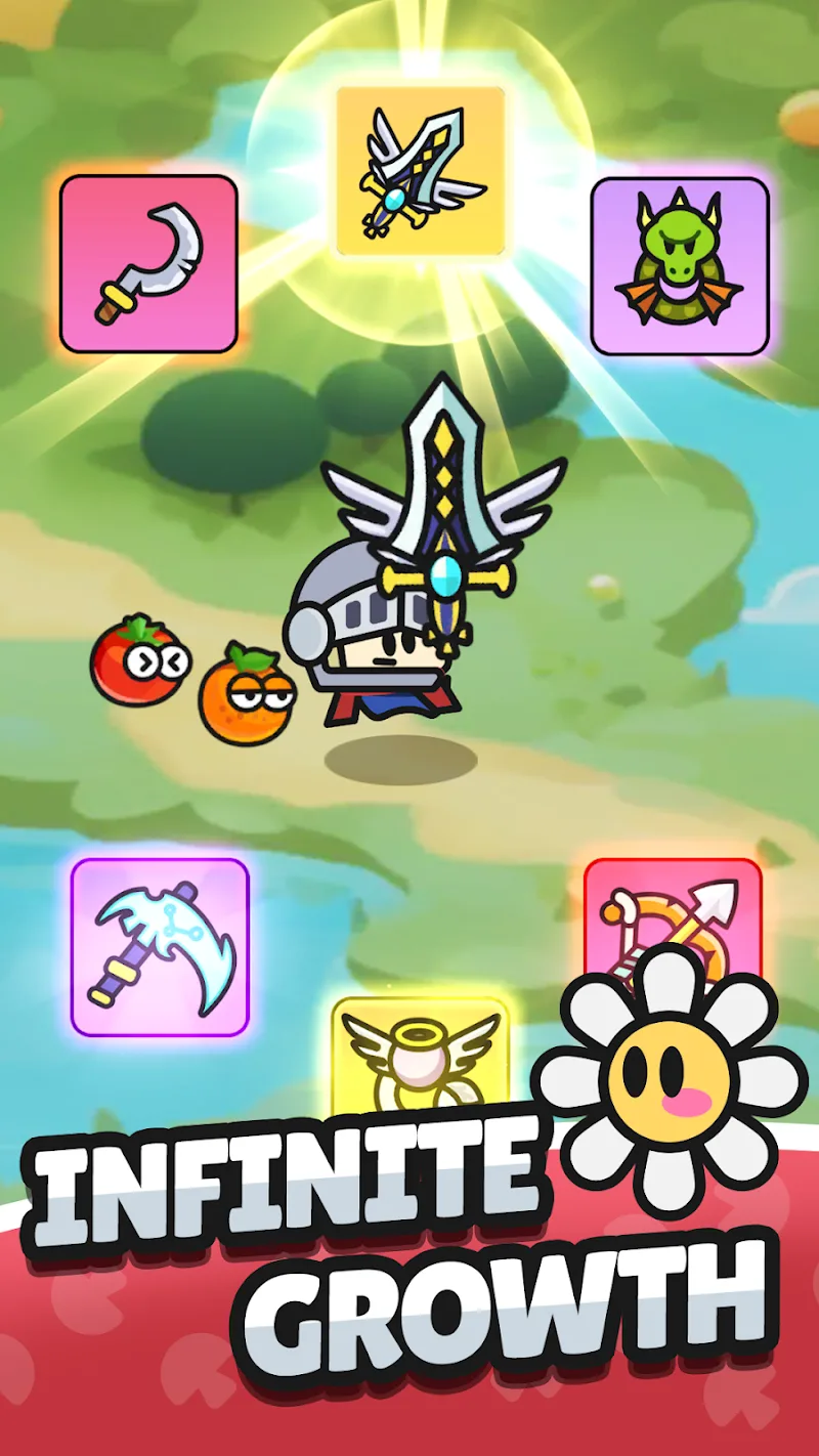 Cuplikan layar gameplay Mushroom Hero 6