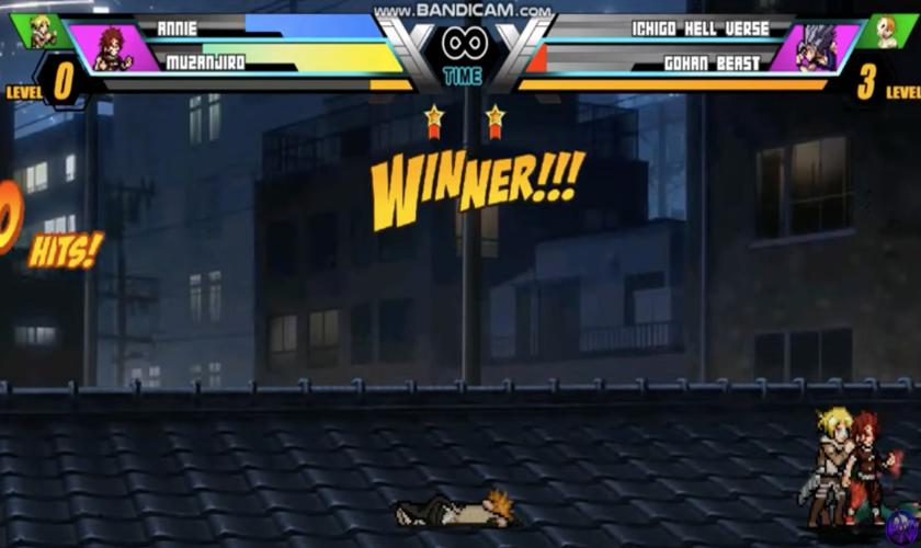 Mugen Anime Fight captura de pantalla 1