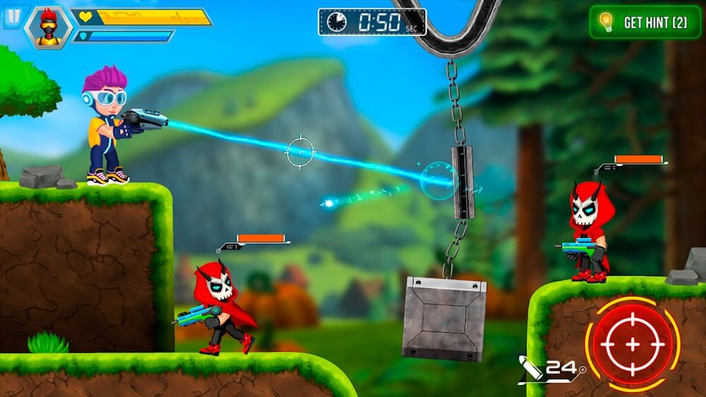 Mr Shooter: Gun Shooting Game captura de pantalla 2
