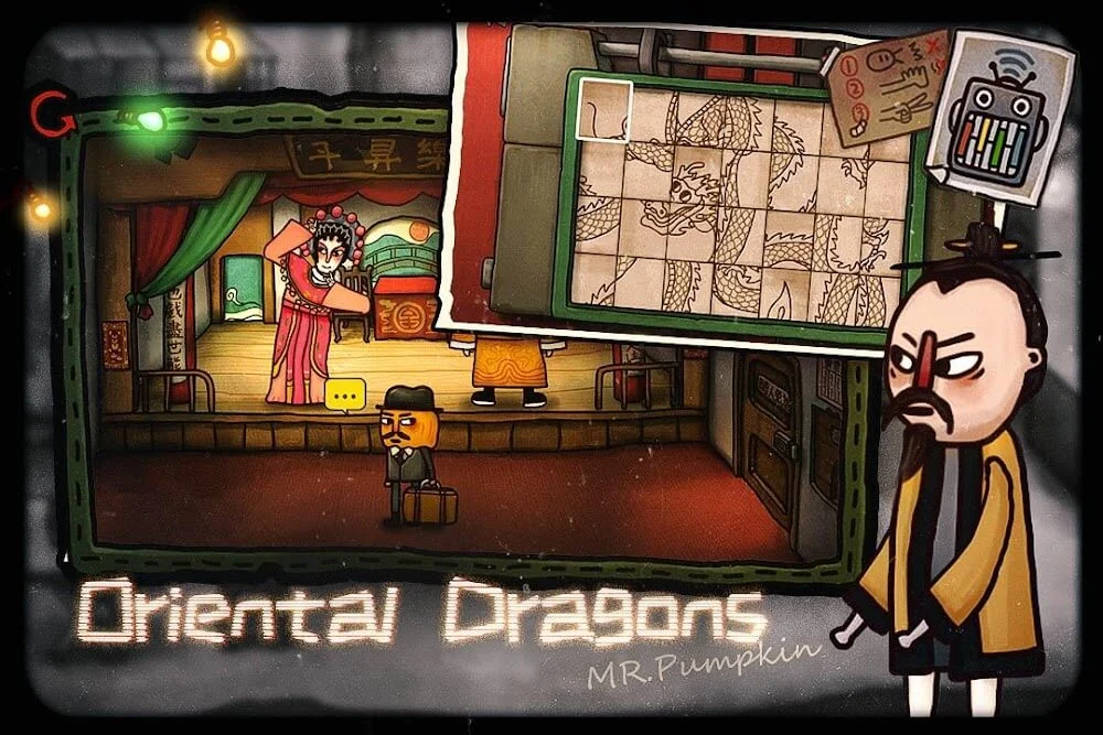 Captura de tela 3 de Mr Pumpkin 2: Walls of Kowloon