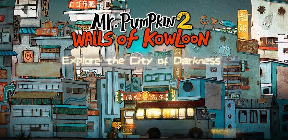Captura de tela 1 de Mr Pumpkin 2: Walls of Kowloon