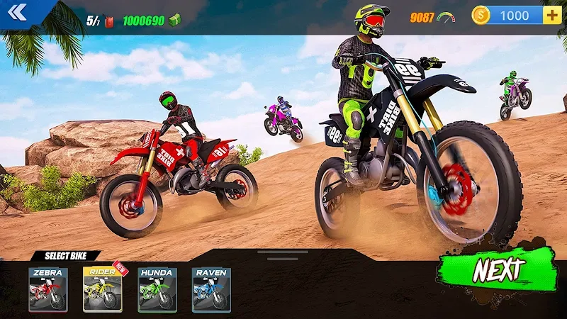 Motocross MX Dirt Bike Captura de Pantalla 2