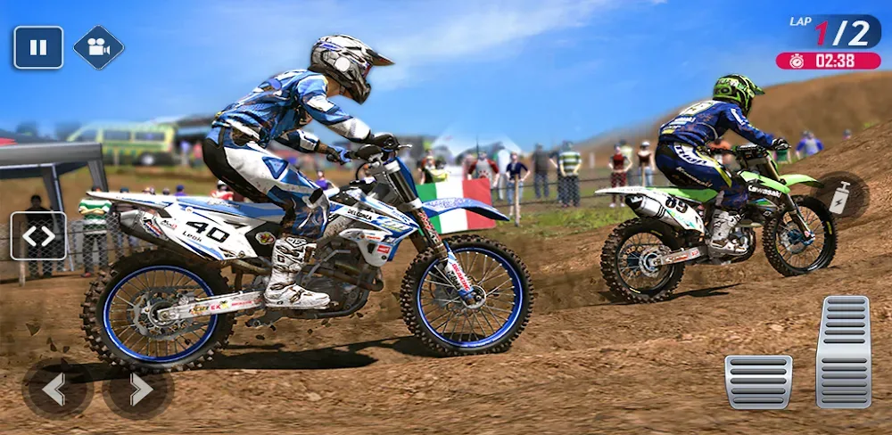 Motocross MX Dirt Bike Captura de Pantalla 1