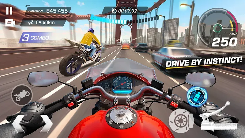 Moto Rider: Traffic Highway screenshot 2