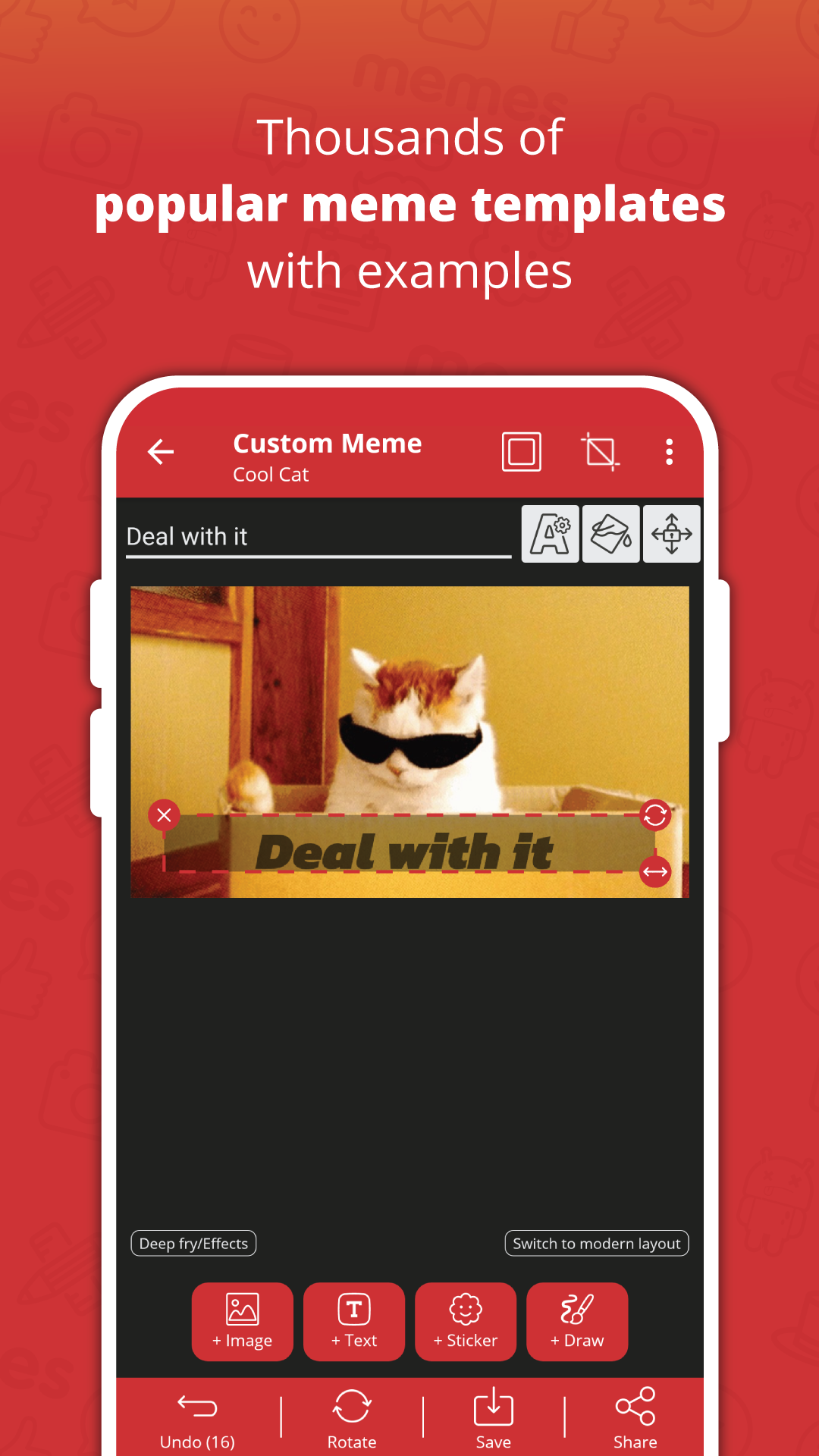 Meme Generator app screenshot 5