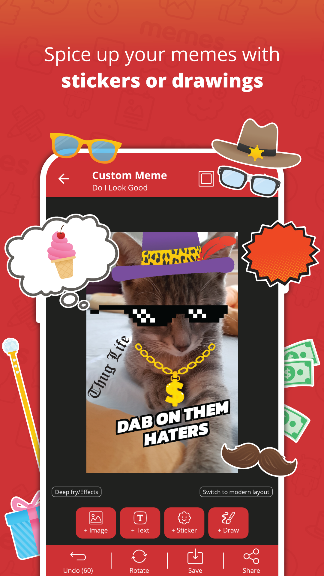 Meme Generator app screenshot 2