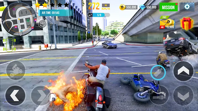 Captura de pantalla de Moto Racing: Driving Simulator 3