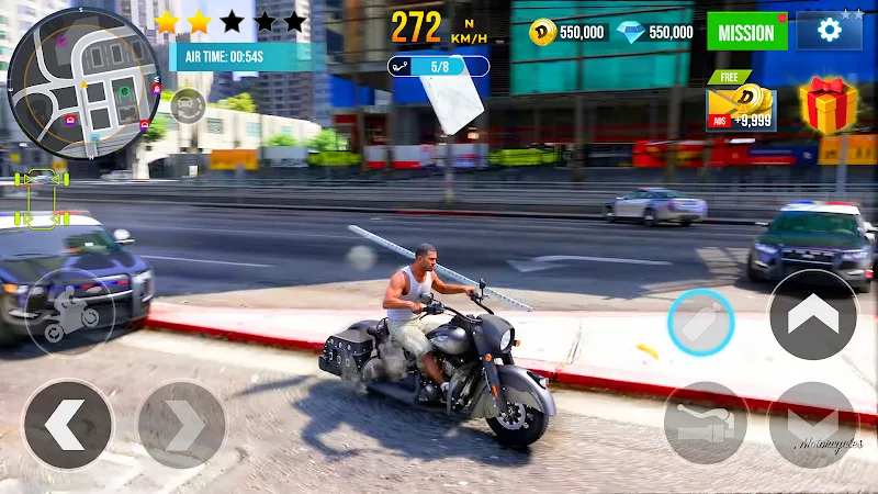 Captura de pantalla de Moto Racing: Driving Simulator 2