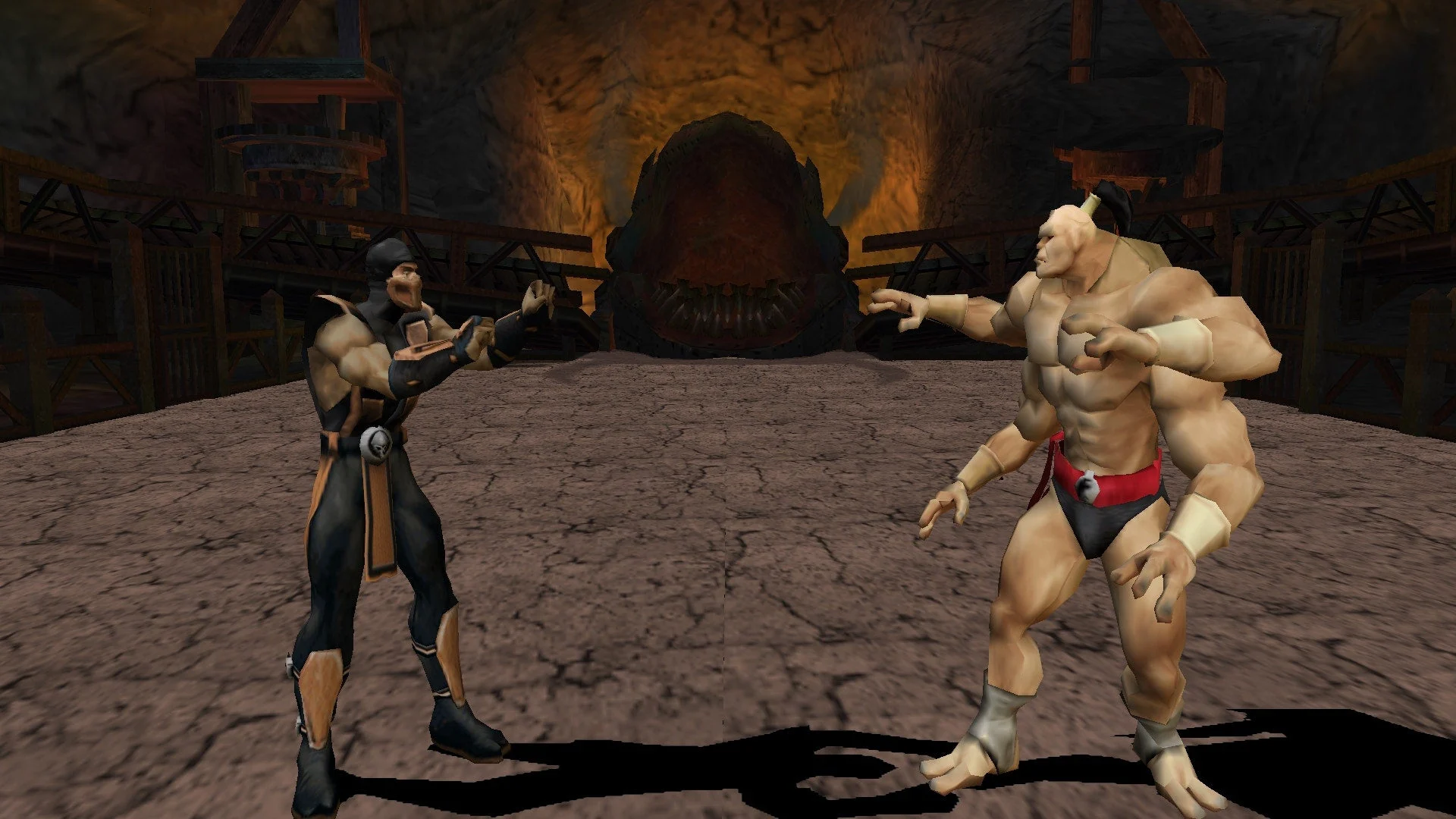 Tangkap layar Mortal Kombat Unchained 1