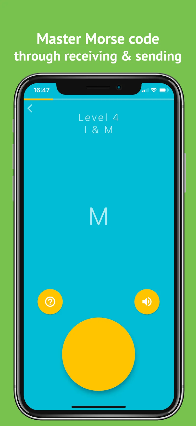 Morse Mania: Vista previa de Aprendizaje del Código Morse 3
