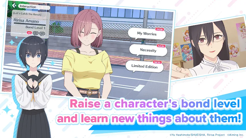 Captura de pantalla del juego de Nigoriri Angels on Stage! 5