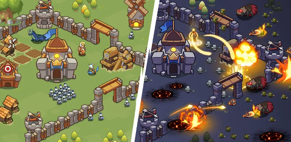 Nighty Knight MOD APK captura de tela 1