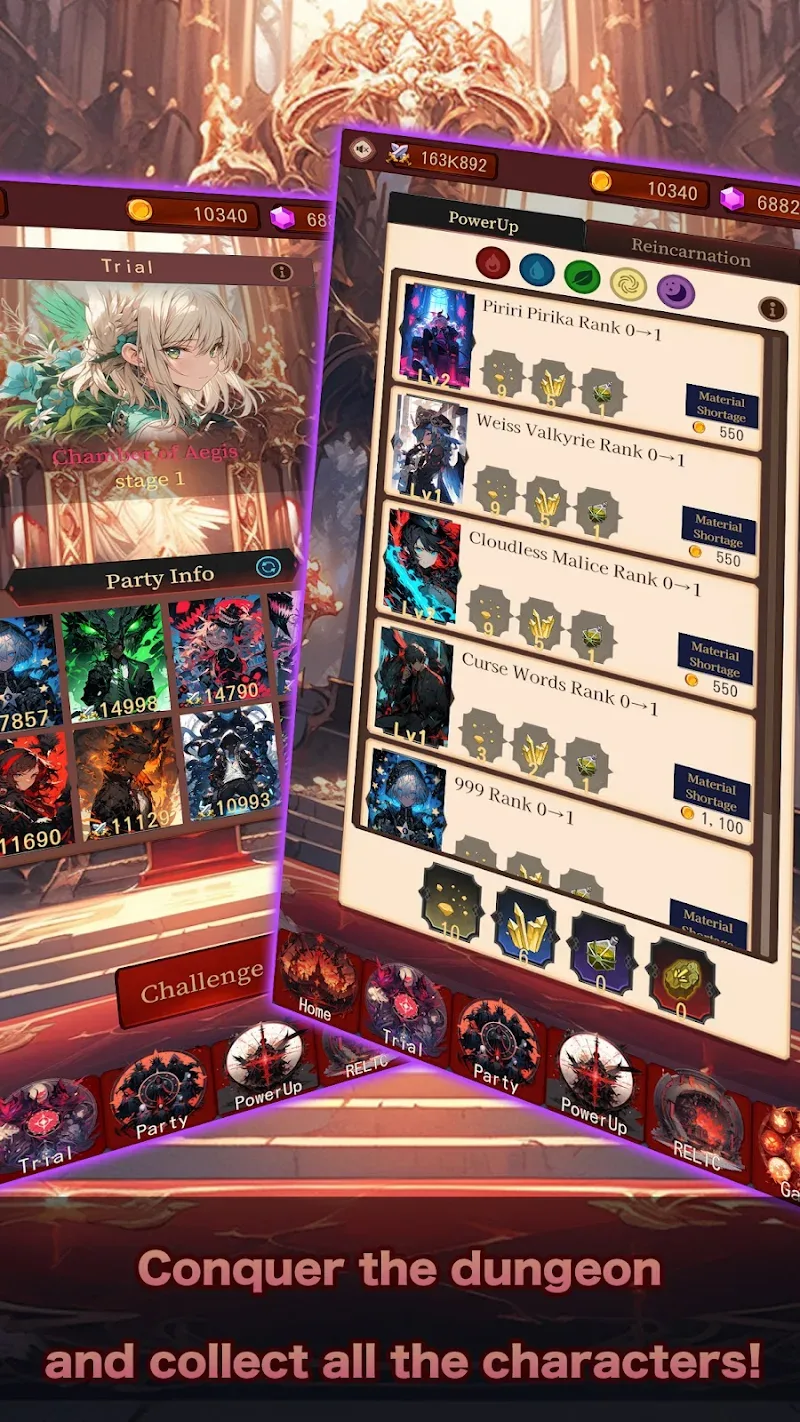 Screenshot Gameplay Night Raid Dungeon 4